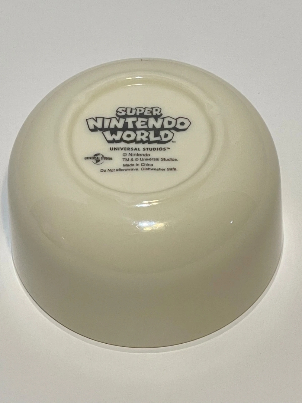 Super Nintendo World Toad Mushroom Soup Bowl 🍄 Toadstool Cafe Mario - Picture 5 of 5